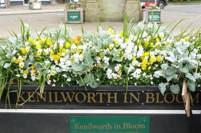 The Kenilworth in Bloom Gardens Competition is underway.
