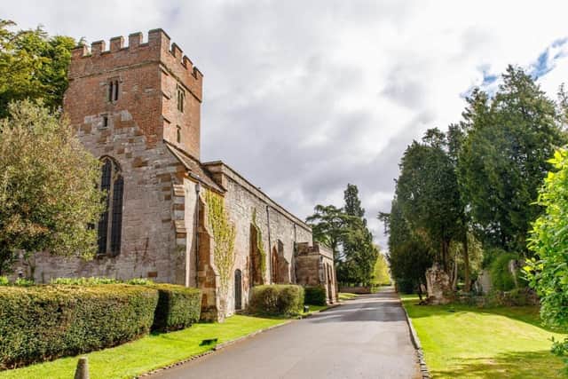 The 14 th century church at Wroxall Abbey. Photo supplied