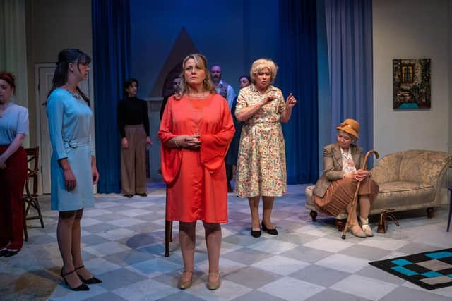 'The effect is filmic': The Mirror Crack'd at the Talisman (photo: Gwyn Davies)