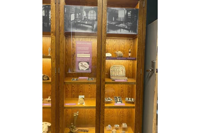 One of the new display sections. Photo by Warwickshire County Council