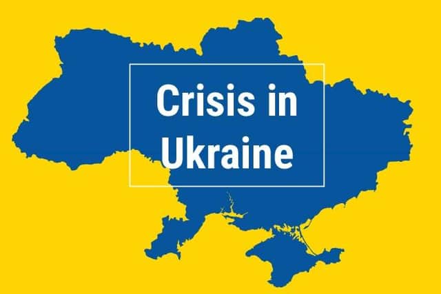 Crisis in Ukraine. Stock image.