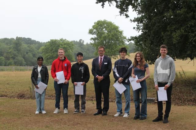 Celebrations at Princethorpe College.