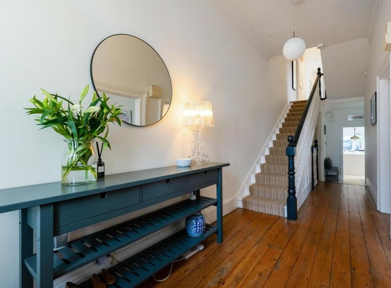 The entranceway. Photo by Fine and Country