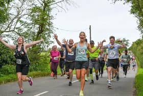 Rugby runners enjoy a previous Run Through event.