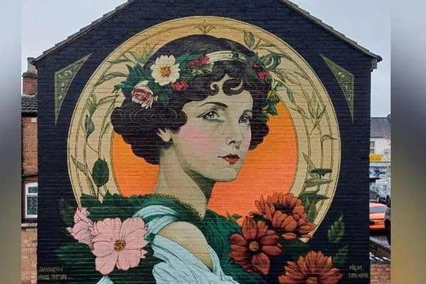 The Mural can be found on Shrubland Street opposite the Shrubland Street Primary School