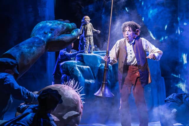 John Leader as The BFG (photo: Marc Brenner)