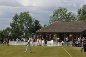 A good crowd was on hand for the Rugby & District Cricket League finals at Barby CC