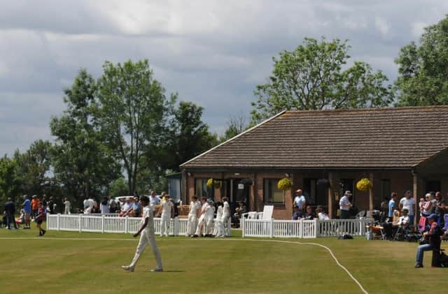 A good crowd was on hand for the Rugby & District Cricket League finals at Barby CC