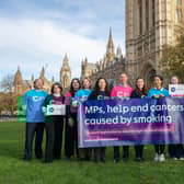 Cancer Research UK campaigners
