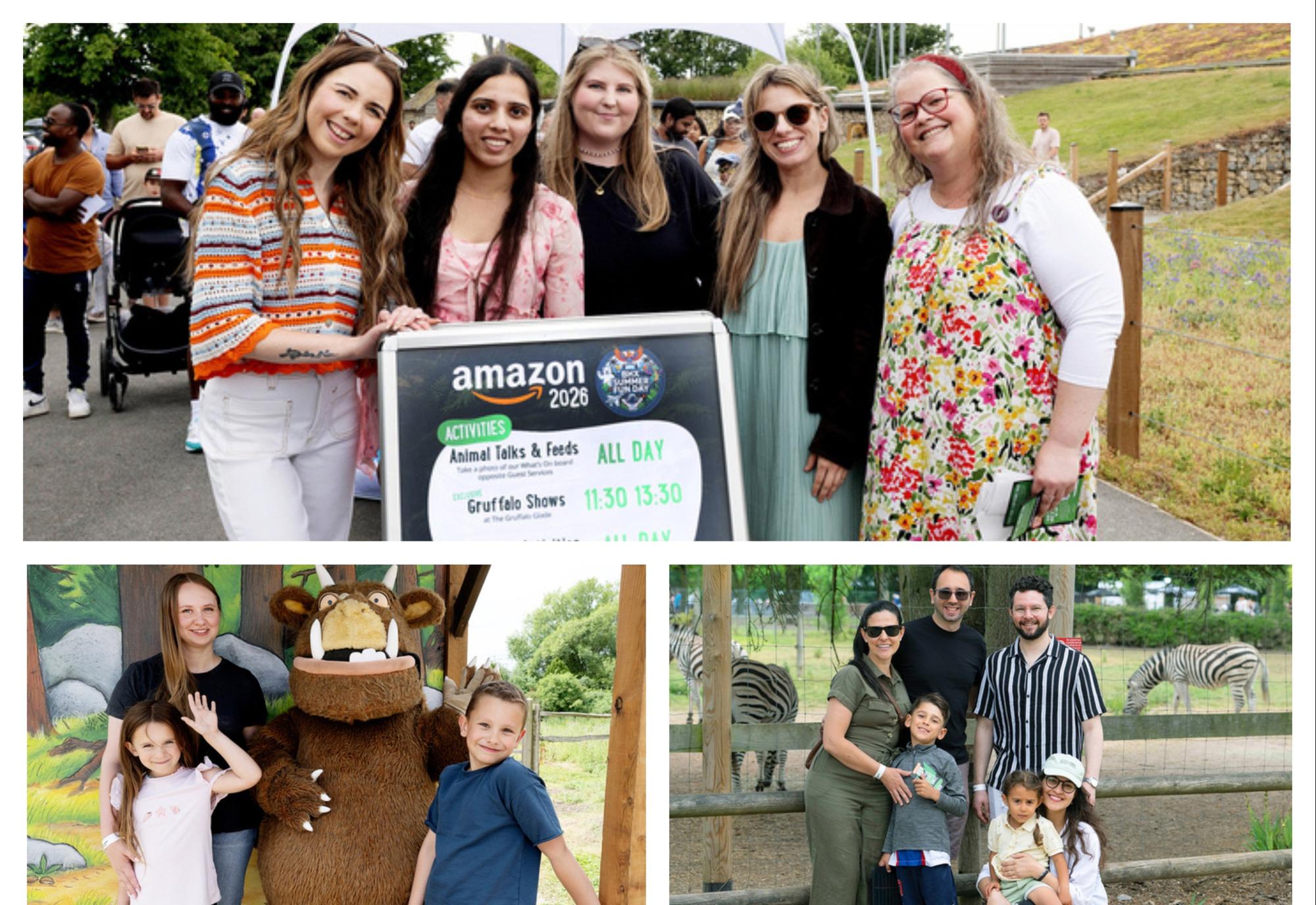 Sunshine and smiles as Amazon in Rugby marks summer with site-wide celebration
