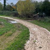 The Learn to Ride trail on the cycle trails at Newbold Comyn in Leamington. Picture supplied by Warwick District Council.