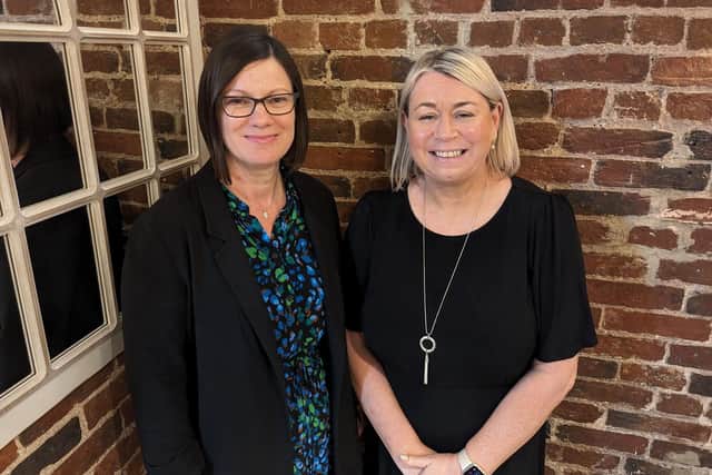 Dr Rachel Kemp and Dr Hayley Poole, of Purple House Clinic in Rugby.