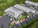 CGI of the planned industrial scheme in Southam. Photo supplied