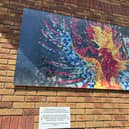 Patients in the hospital’s Ferndale Ward contributed to the phoenix during art therapy sessions. Photo supplied