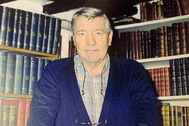 Duncan Allsop inside the shop in the early 2000s.
