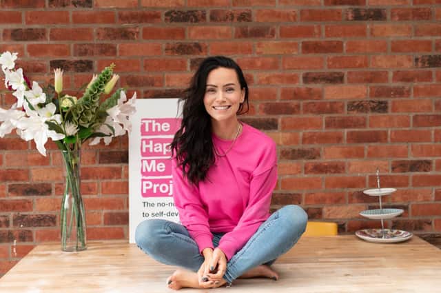 Holly Matthews, former star of Byker Grove, Waterloo Road and Casualty, founded The Happy Me Project after the loss of her husband Ross in 2017 to use her experience to help people develop resilience with their mental health when they face challenges in life. Photo supplied