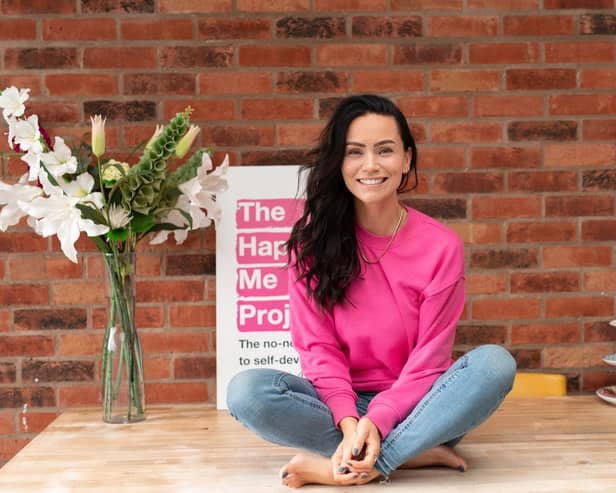 Holly Matthews, former star of Byker Grove, Waterloo Road and Casualty, founded The Happy Me Project after the loss of her husband Ross in 2017 to use her experience to help people develop resilience with their mental health when they face challenges in life. Photo supplied