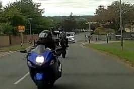 A 25 year old man from Rugby pleaded guilty to careless driving of his Yamaha motorcycle in Addison Road, Rugby, when he was caught on dashcam pulling wheelies.