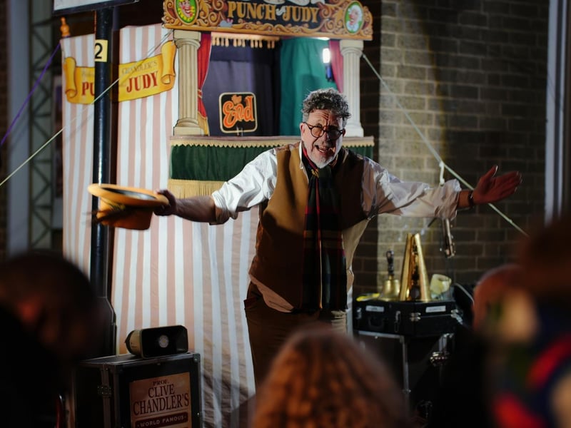 There were also various street performers at the event.