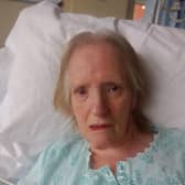 Jean Morgan, 85, is waiting for hip replacement surgery.