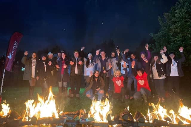 Fire and ice challenges at the firework celebrations.