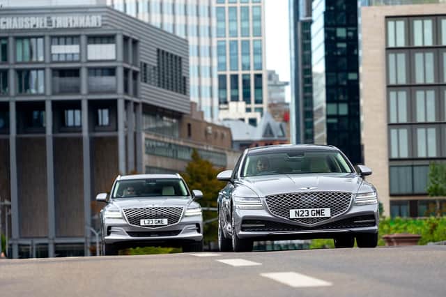 The G80 and GV80 are the first models from Genesis to go on sale in the UK and Europe