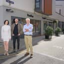 From left: Bill Wareing of Wareing and Company, gallery director Kelly Childs, Paul Watt (Director at Rickett Architects) and Dan Rickett (Managing Director of Rickett Architects). Picture supplied.