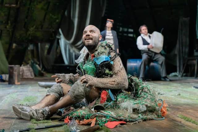 Tommy Sim'aan as Caliban (photo: Ikin Yum)