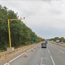 Temporary speed cameras. Image supplied by Warwickshire Police.