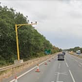 Temporary speed cameras. Image supplied by Warwickshire Police.