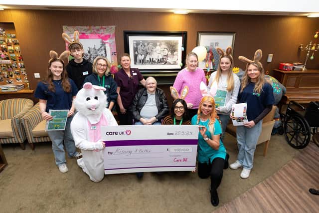 Priors House donates £400 to local charity