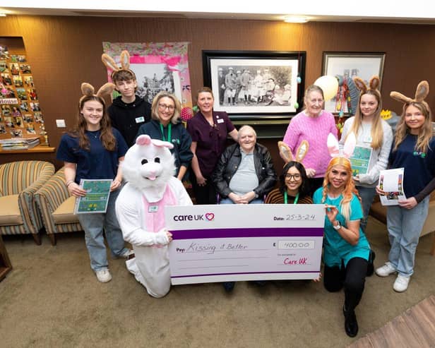 Priors House donates £400 to local charity