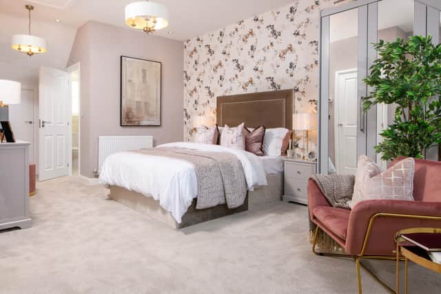 BN - 011 - A bedroom inside a typical home at Ashlawn Gardens
