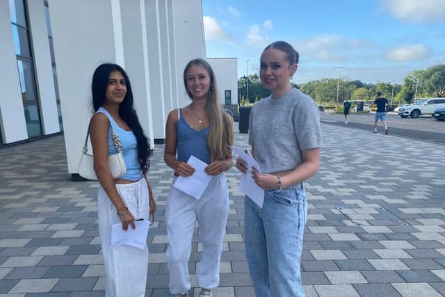 KMAT students collect their A-Level results
