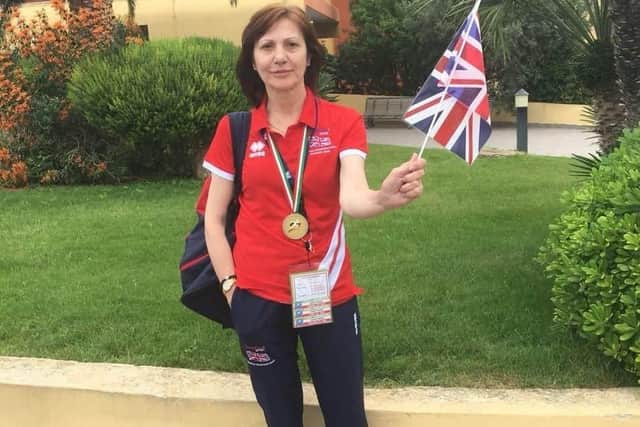 Boryana Nankova brought home a gold and a bronze medal from the European Transplant Games in 2018.