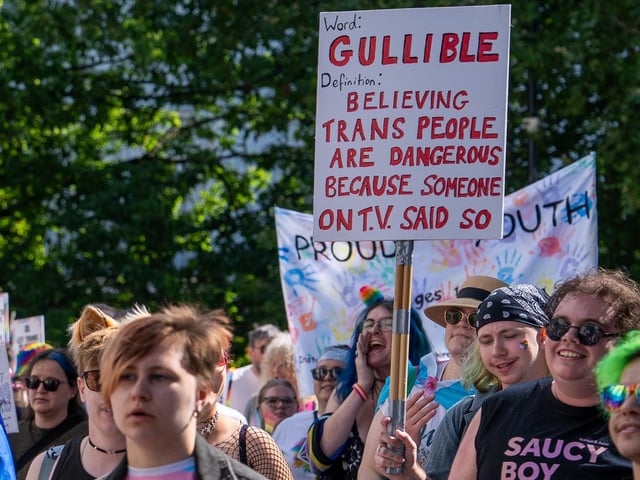 This year’s Warwickshire Pride theme was 'Pride is a Protest'.