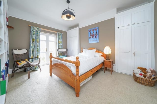 One of the four bedrooms. Photo by ehB