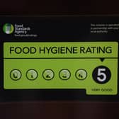 New food hygiene ratings have been awarded to six places in the Warwick district.