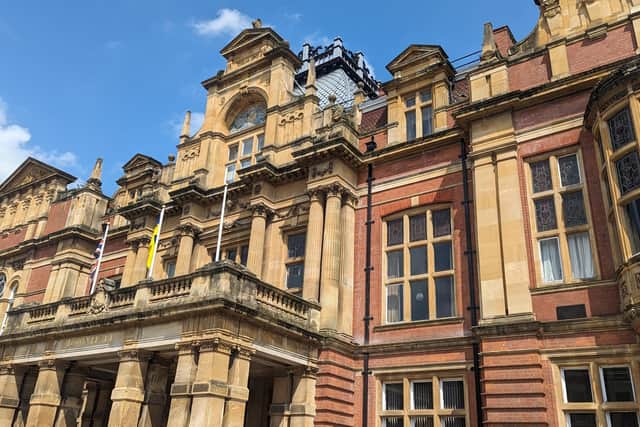Leamington Town Hall where Warwick District Council holds its meetings.