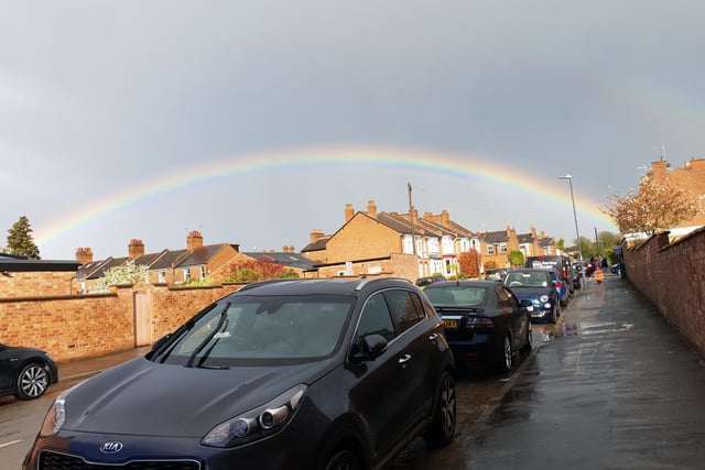 This beautiful photo was taken in Campion Road by Jackie Height.