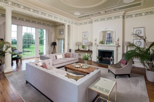The drawing room. Photo by Fine and Country