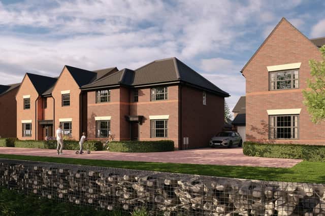 Roadworks to help provide traffic management in and out of the new housing development site called The Asps in Warwick are due to start. Photo by Warwickshire County Council