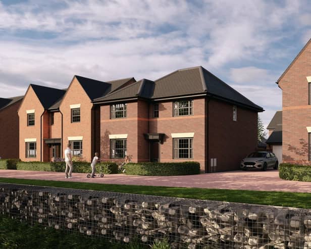 Roadworks to help provide traffic management in and out of the new housing development site called The Asps in Warwick are due to start. Photo by Warwickshire County Council