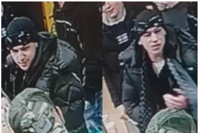 Police have released a CCTV image of a man who could help them with an investigation into an assault which happened in Leamington. Photo supplied by Warwickshire Police