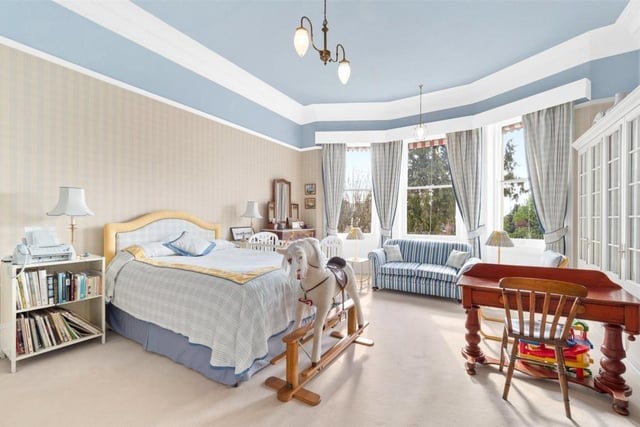 One of the four bedrooms. Photo by Hamptons