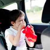 Children are particularly susceptible to car sickness