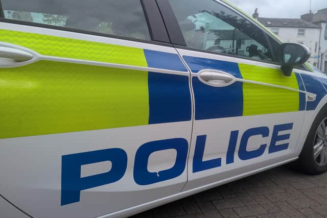 Armed police, the police's dog unit and a police helicopter were sent to the scene.