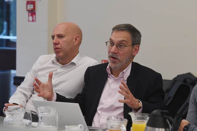 Corin Crane and Graeme Chaplin