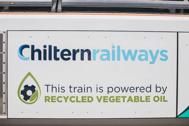 The railway operator for Banbury has launched the country’s first ever vegetable oil-powered passenger trains.