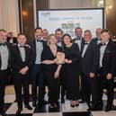 Sertec Group team celebrate with CBM award